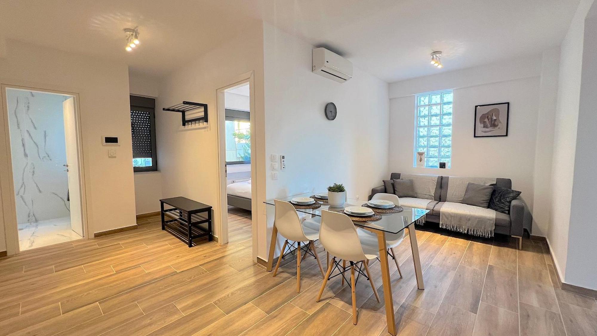 Pentelis Cozy Apt In Paleo Faliro アテネ エクステリア 写真